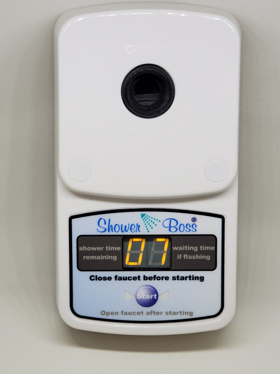 ShowerTimer Residential Unit / with 12V Plug-In Power Supply